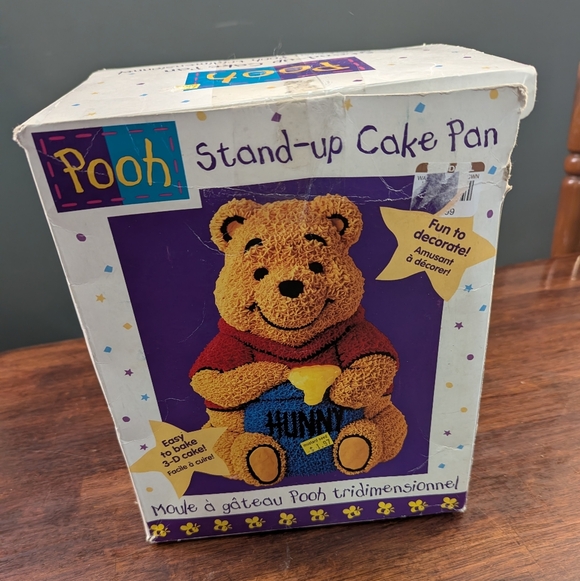Wilton Winnie The Pooh Stand-Up Cake Pan Vintage - Picture 11 of 11